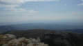 Vue sud sur la crête de la montagne de Thiey