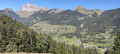 Vue sur Chatel/ Chapelle d'Abondance