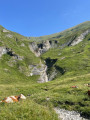 Vue sur des sommets