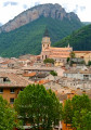 Le sommet de l'Andran depuis Digne-les-Bains