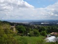 Vue sur Fourvière depuis le chemin des Chataignerie