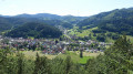 Vue sur Gutach depuis abri