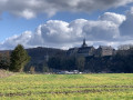 Vue sur l'abbaye de Floreffe