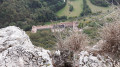 Vue sur l'abbaye de Sélignac