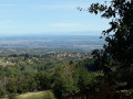 Vue sur l' agglomération de Pelussin..