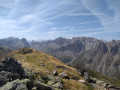 Boucle depuis Valloire, vue sur Aiguille Noire, le Mont Thabor, les Écrins