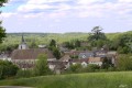 Vue sur l'église et le Cèdre centenaire