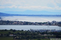 Vue sur l'étang et la mer