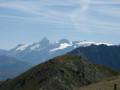 Vue sur l'oisan et les Ecrins