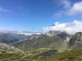 Vue sur l'Ossau depuis les lacs d'Houer