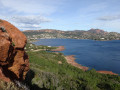 Vue sur la Baie d'Agay