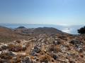 Vue sur la baie de Pefkos
