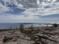 Vue sur la Baltique depuis Sl&aring;ttdalsberget