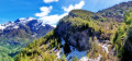 Vue sur la barre rocheuse du Barry