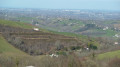 Vue sur la campagne basque.
