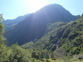 Vue sur la cascade de Prelles Vue sur la cascade de Prelles