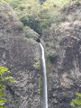 Vue sur la cascade la Fautaua