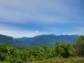 Vue sur la Chartreuse depuis l'alpage du belvédère de l'Ecolu