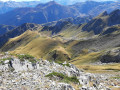 vue sur la cr&ecirc;te &agrave; passer au retour