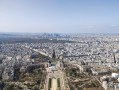 Vue sur la Défense depuis la Tour Eiffel