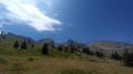 Vue sur la fin de la montée