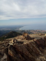 Vue sur la France depuis la Tour Madeloc