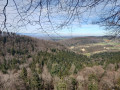 Vue sur la haute vallée de la largue