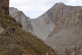 Vue sur la montée du col de la Petite Cavale