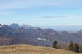 Vue sur la partie centrales des Pyrénées
