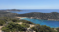 Vue sur la plage de Fikiadia