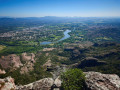 Le Rocher de Roquebrune-sur-Argens depuis Le Muy