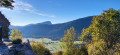 vue sur la plaine de S&eacute;ranon