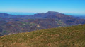 Vue sur la Rhune depuis l'Azkua