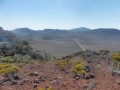 Vue sur la route de la Plaine des sables