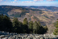 Vue sur la route de St Chamond au Bessat
