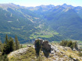 Vue sur la station des Orres