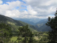vue sur la vallée d'Arinsal