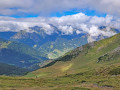 Vue sur la vallée d'Orsières
