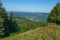 Vue sur la vallée de Champfromier