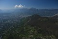 Vue sur la vallée de Grenoble