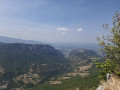 Le Bienveilleur du Bournillon et le Pas de l'Allier depuis Saint-Martin
