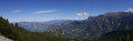 Vue sur la vallée et Saint-Vincent-les-Forts