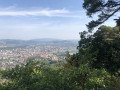 View of the town of Annecy from Les G&eacute;linottes
