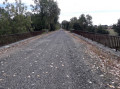 Vue sur la voie au niveau du Pont de la Guyotte