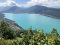 Le Mont Veyrier et le Mont Baron depuis le Col du Pré Vernet