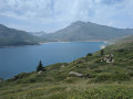 Vue sur lac