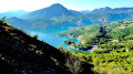 Vue sur le barrage depuis Rocher Chabrand