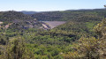 Vue sur le barrage