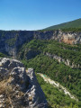 Vue sur le canyon