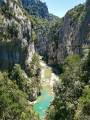 Vue sur le canyon